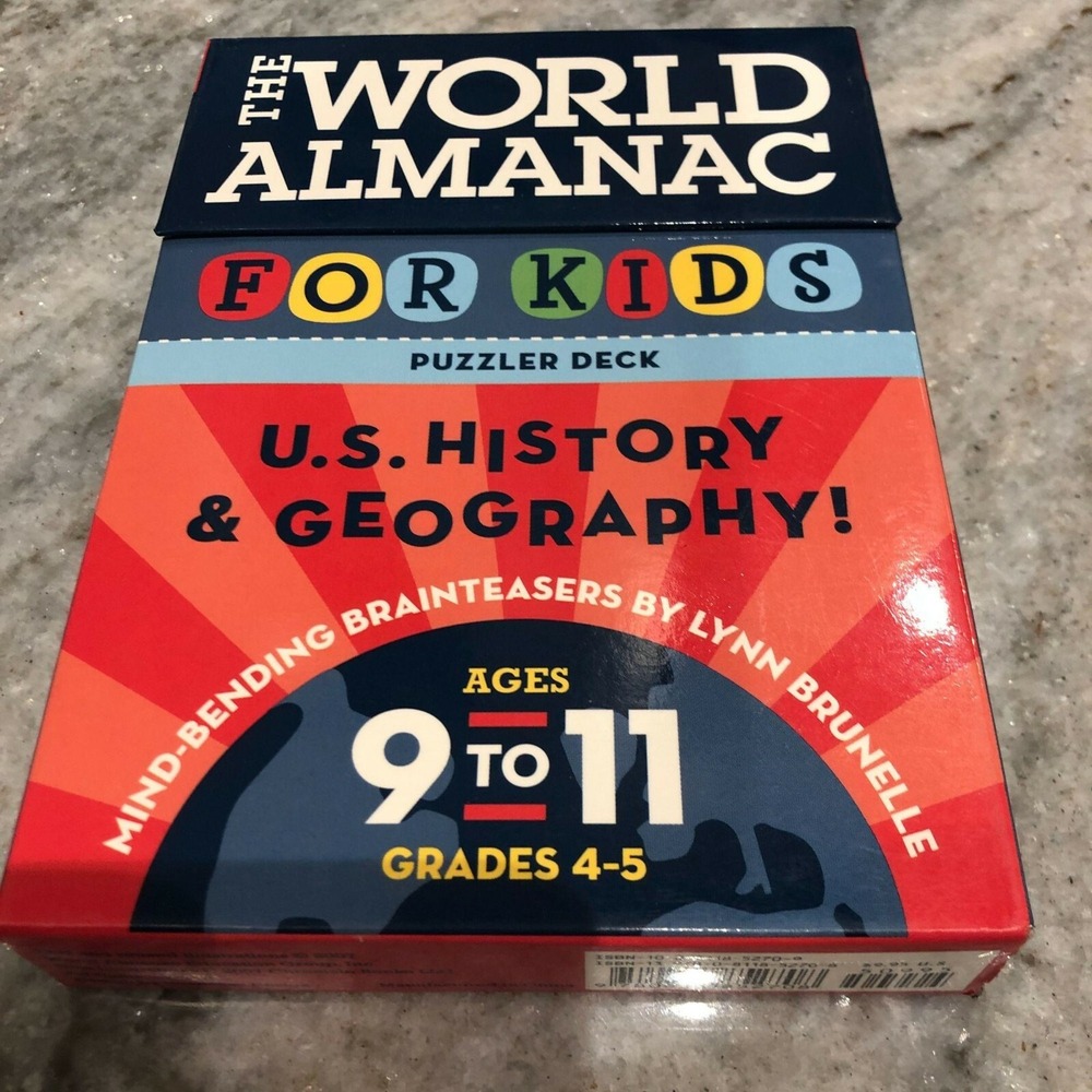 New Ages 9 to11 US History‎ & Geography Cards Homeschool Education Learning Kids